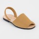 7505 Camel Leather Spanish Sandals