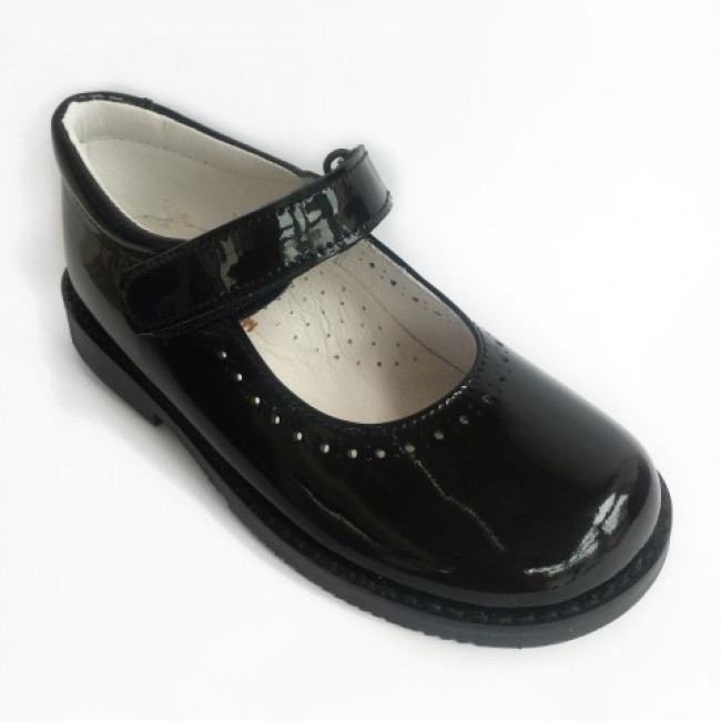 TI554 Black Patent Mary Jane School Shoe - £39.99 - Girls - Our Little ...