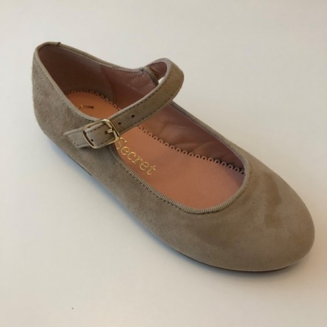 taupe mary jane shoes