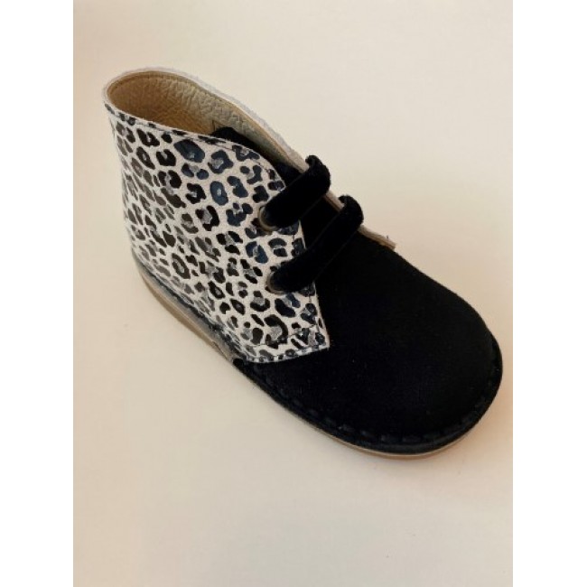 145 Nens Black Suede and Zebra print Desert Boots - £22.50 - Our Little ...