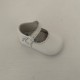 240 Beige Leather Mary Jane Pram Shoe