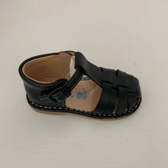 539 Navy Spider Sandal