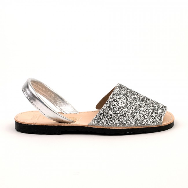 Sparkly Glitter Spanish Sandals in Pink, White, Silver, Gold, Multi ...