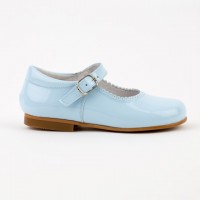 pale blue mary jane shoes