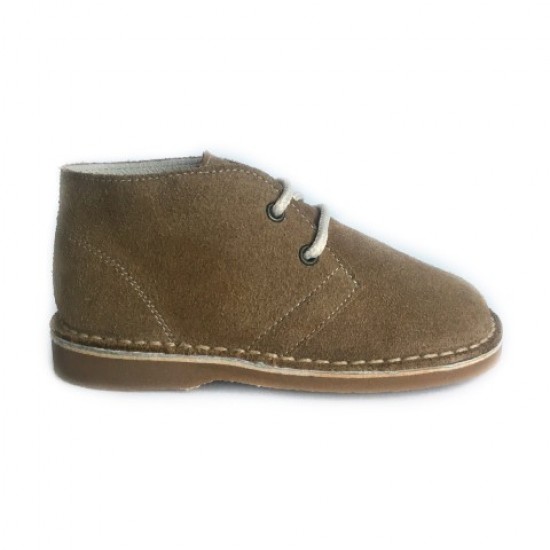 134020F Camel Suede Desert Boot